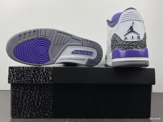 Cheap TBkick 3 'Dark Jordan Retro Iris' CT8532-105 Air 0608